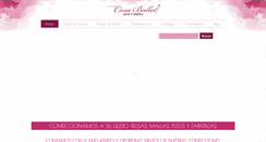 Desktop Screenshot of casaballet.com
